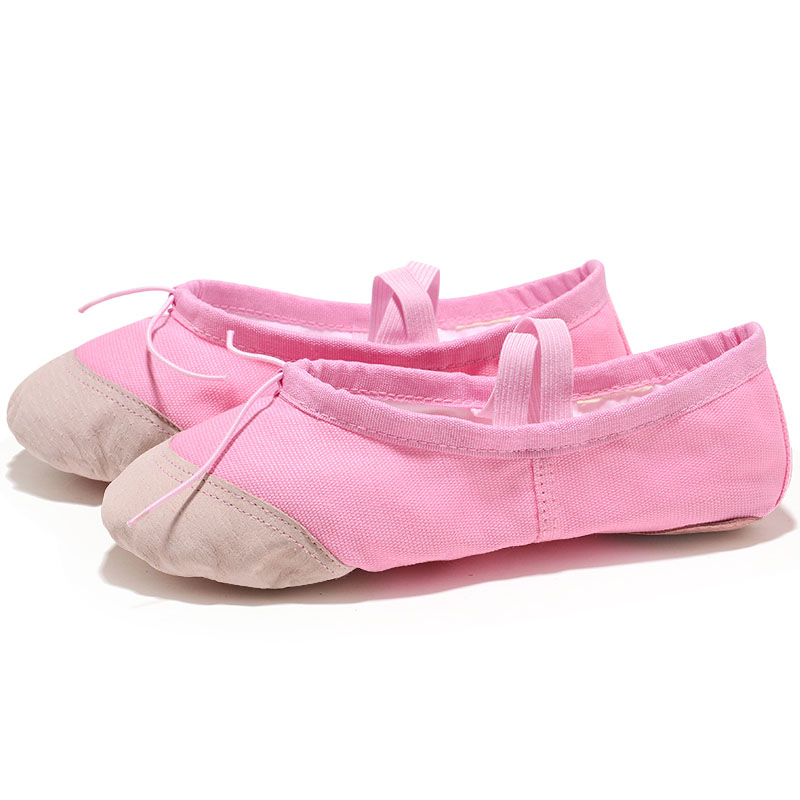 Red Ballet Dance Shoes For Girls Children Women Teacher